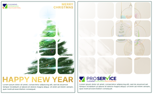 Postcard Design by Zarina Tama for ProService | Design: #36514148