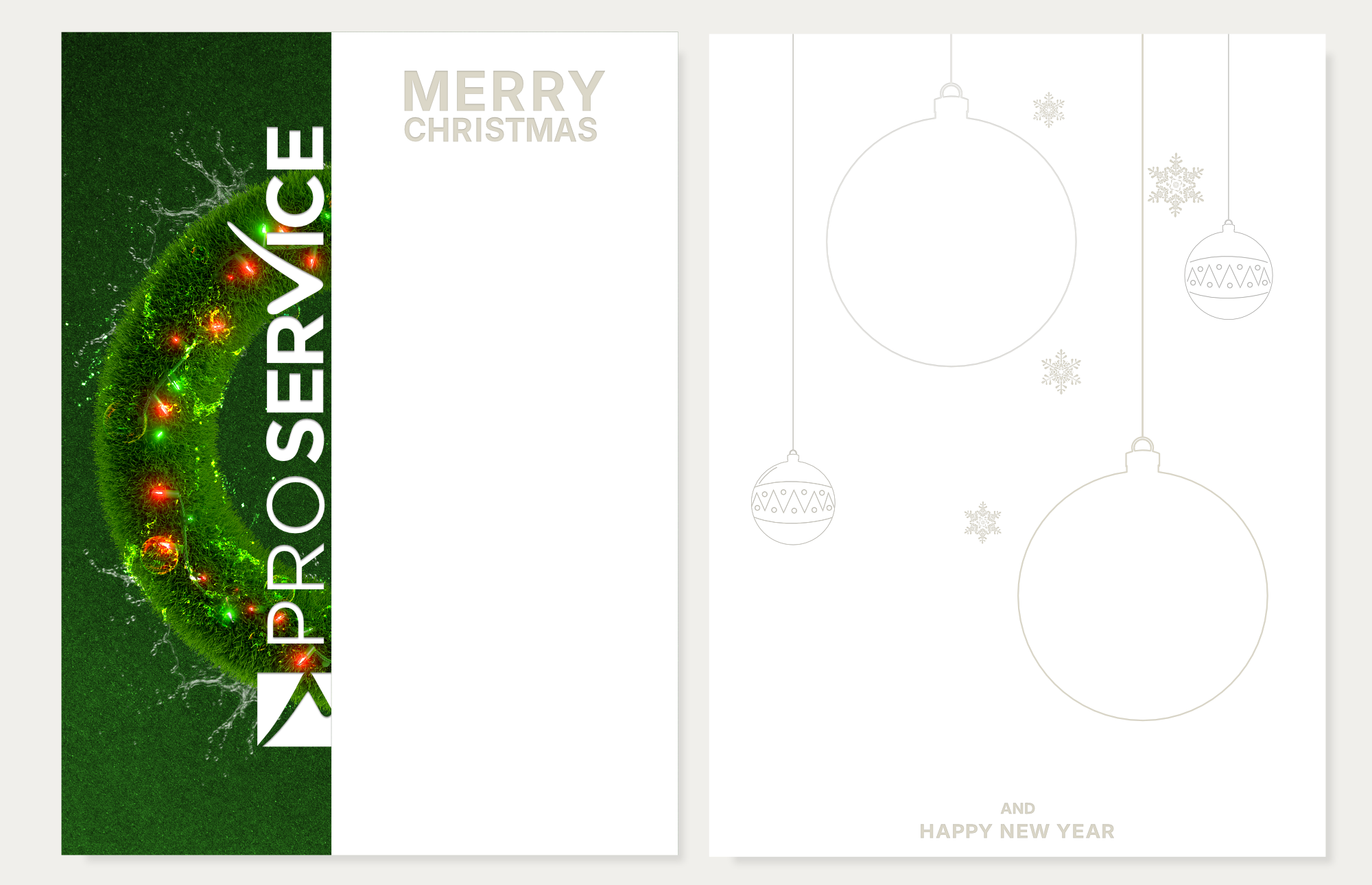 Postcard Design by Zarina Tama for ProService | Design #36525729