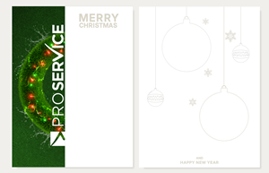 Postcard Design by Zarina Tama for ProService | Design: #36525729