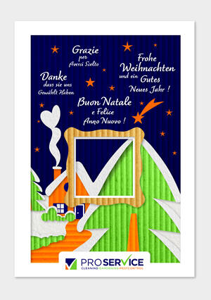 Postcard Design by Patrick M for ProService | Design: #36482996