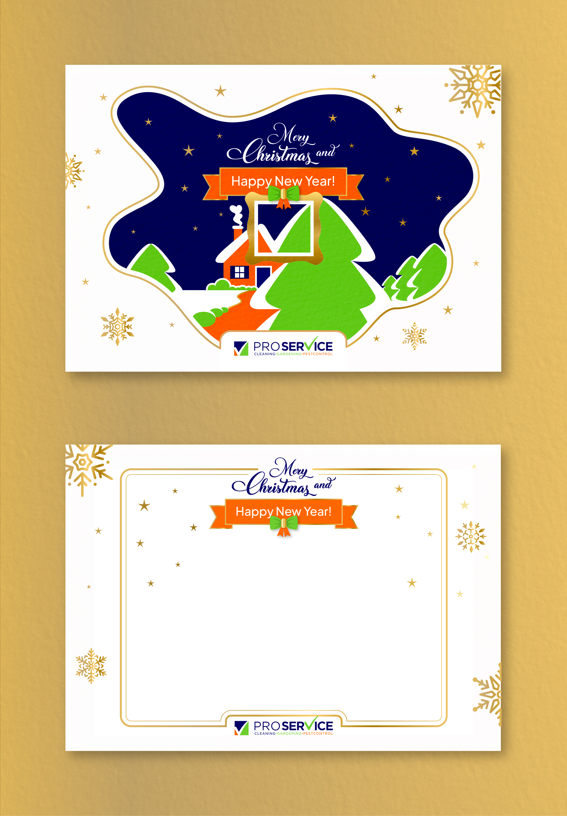 Postcard Design by Patrick M for ProService | Design #36494667