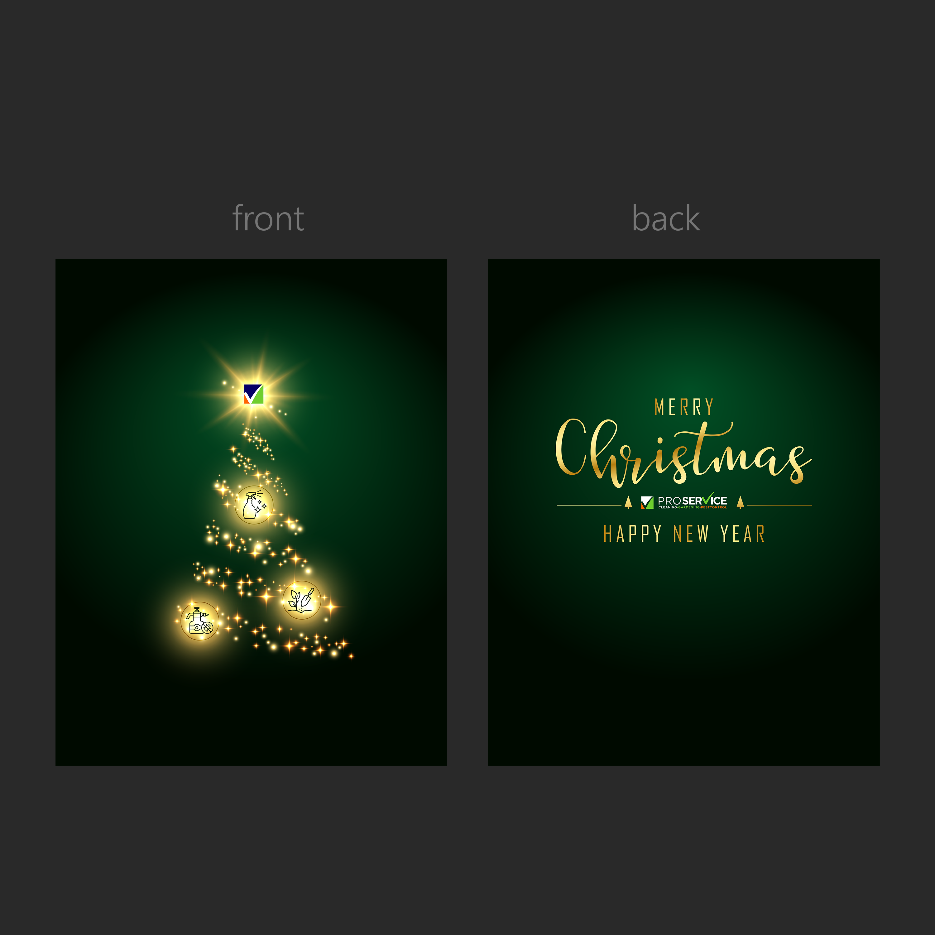 Postcard Design by Murmu Designs for ProService | Design #36520080