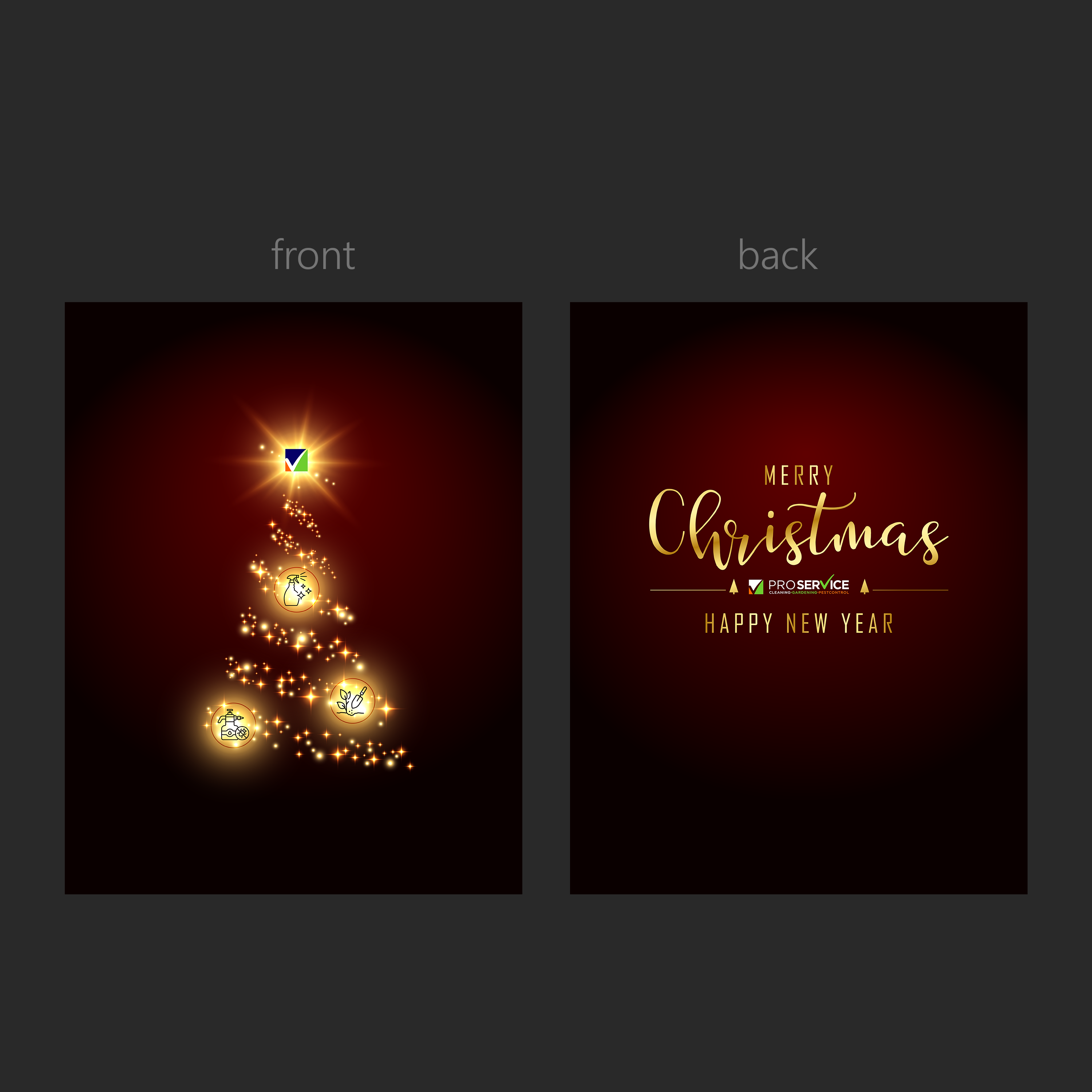 Postcard Design by Murmu Designs for ProService | Design #36520081