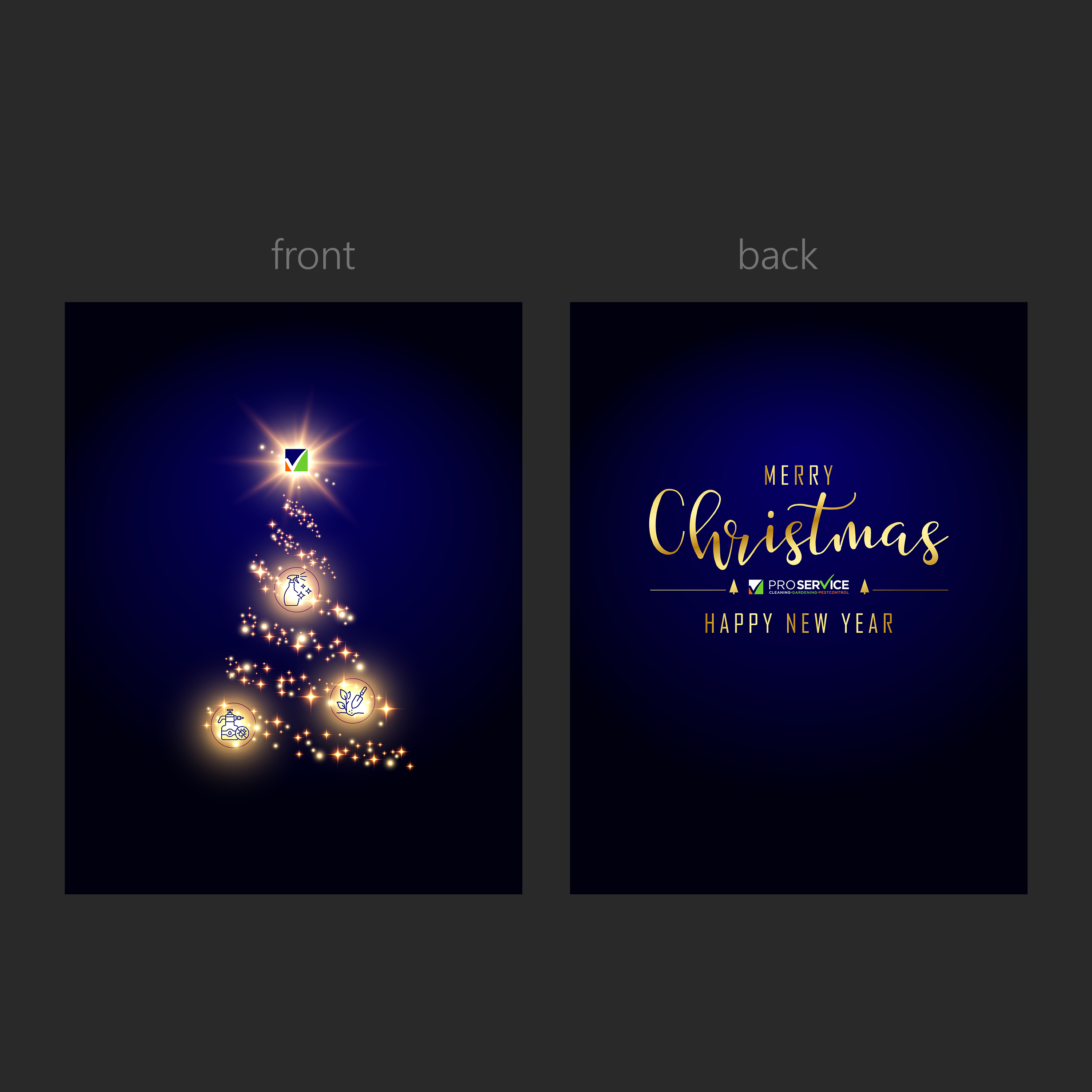 Postcard Design by Murmu Designs for ProService | Design #36520082