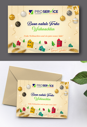 Postcard Design by Talha Ahmad for ProService | Design: #36486466