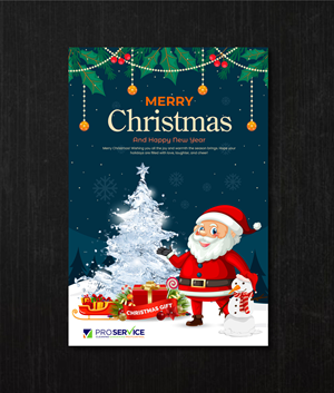 Postcard Design by artbitin for ProService | Design: #36480680