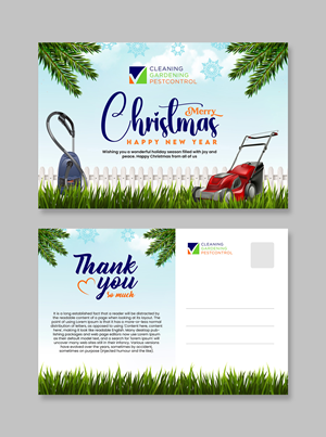 Postcard Design by debdesign for ProService | Design: #36485494