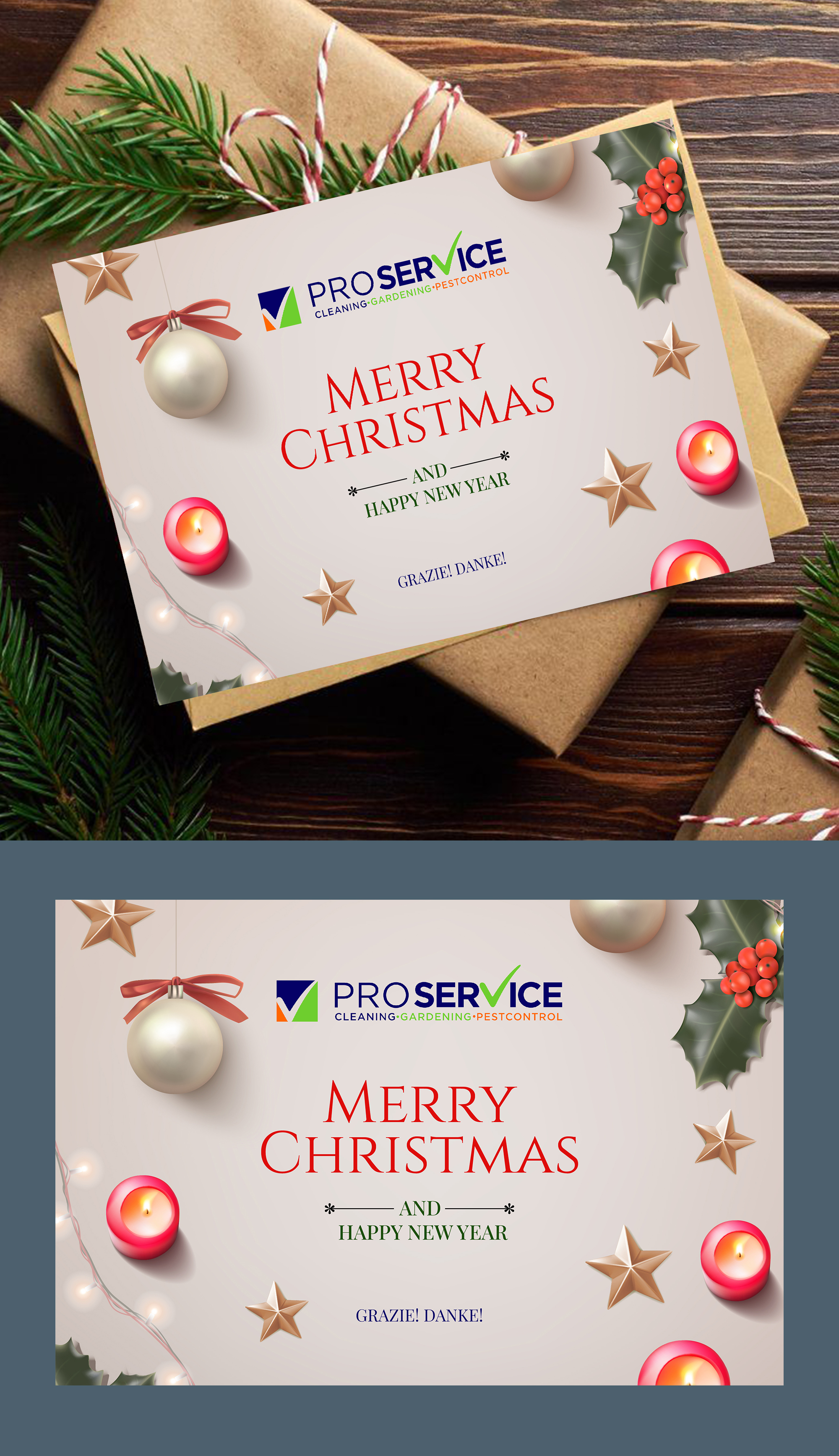 Design de Carte Postale par 123graphics pour ProService | Design #36481416