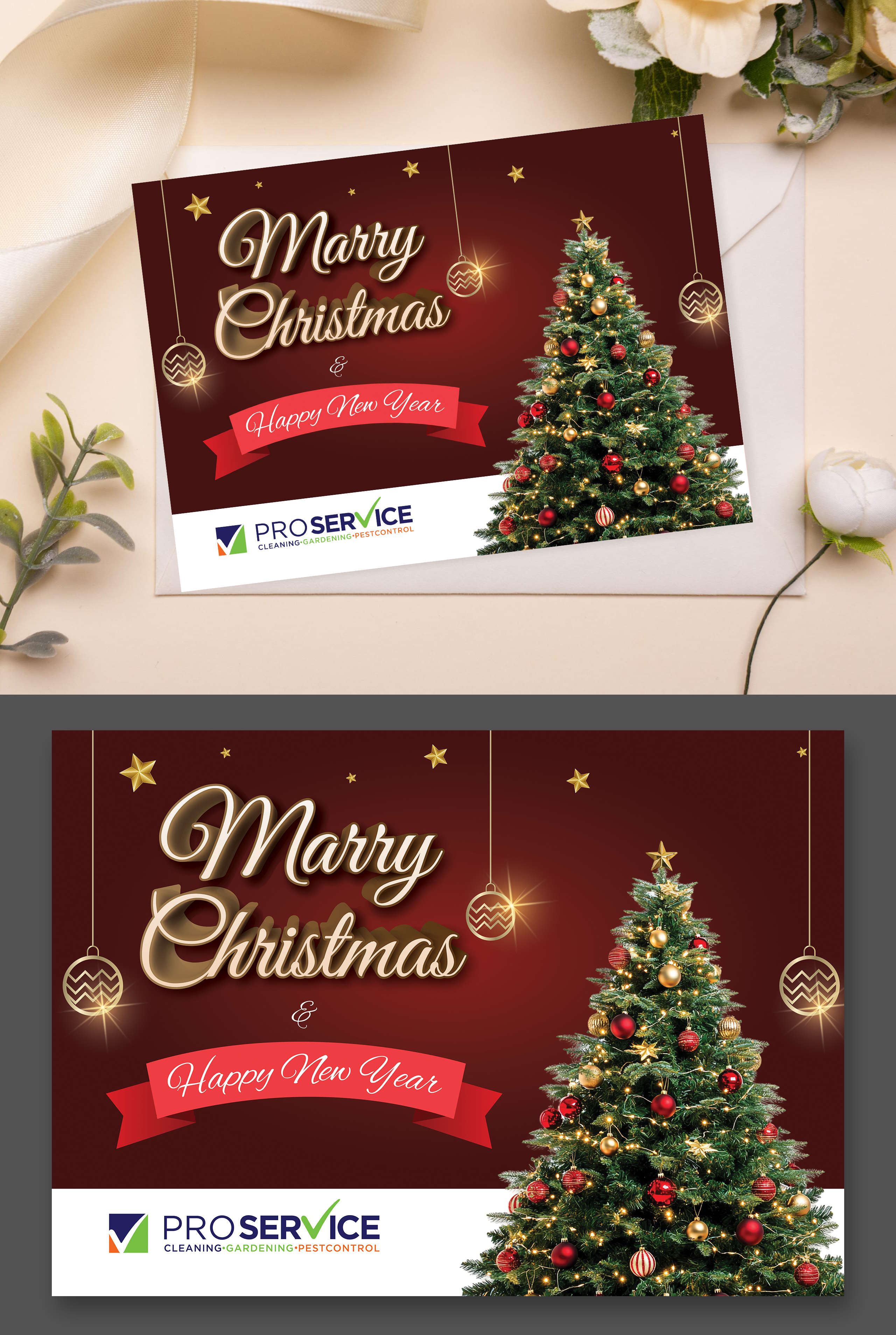 Postcard Design by Impressive Designs for ProService | Design #36480956