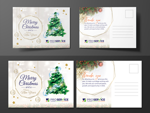 Postcard Design by Impressive Designs for ProService | Design #36484830