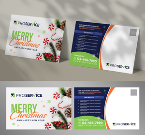 Postcard Design by Dzhafir for ProService | Design: #36482251