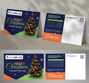 Postcard Design by Dzhafir for ProService | Design: #36482252