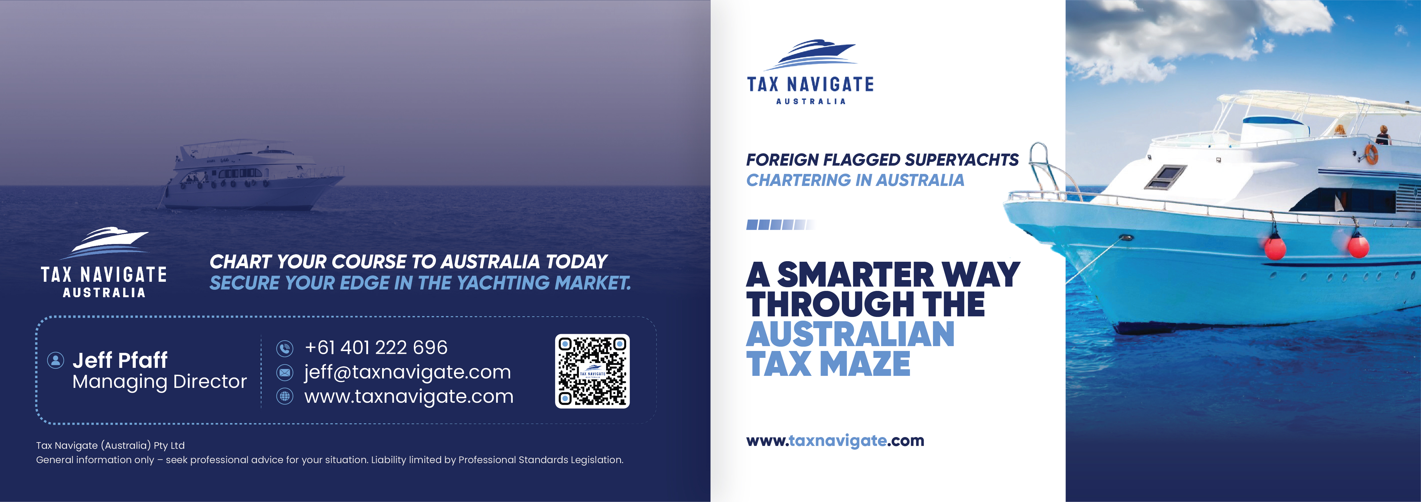 Flyer Design by Nel. for Tax Navigate Australia | Design #36485450