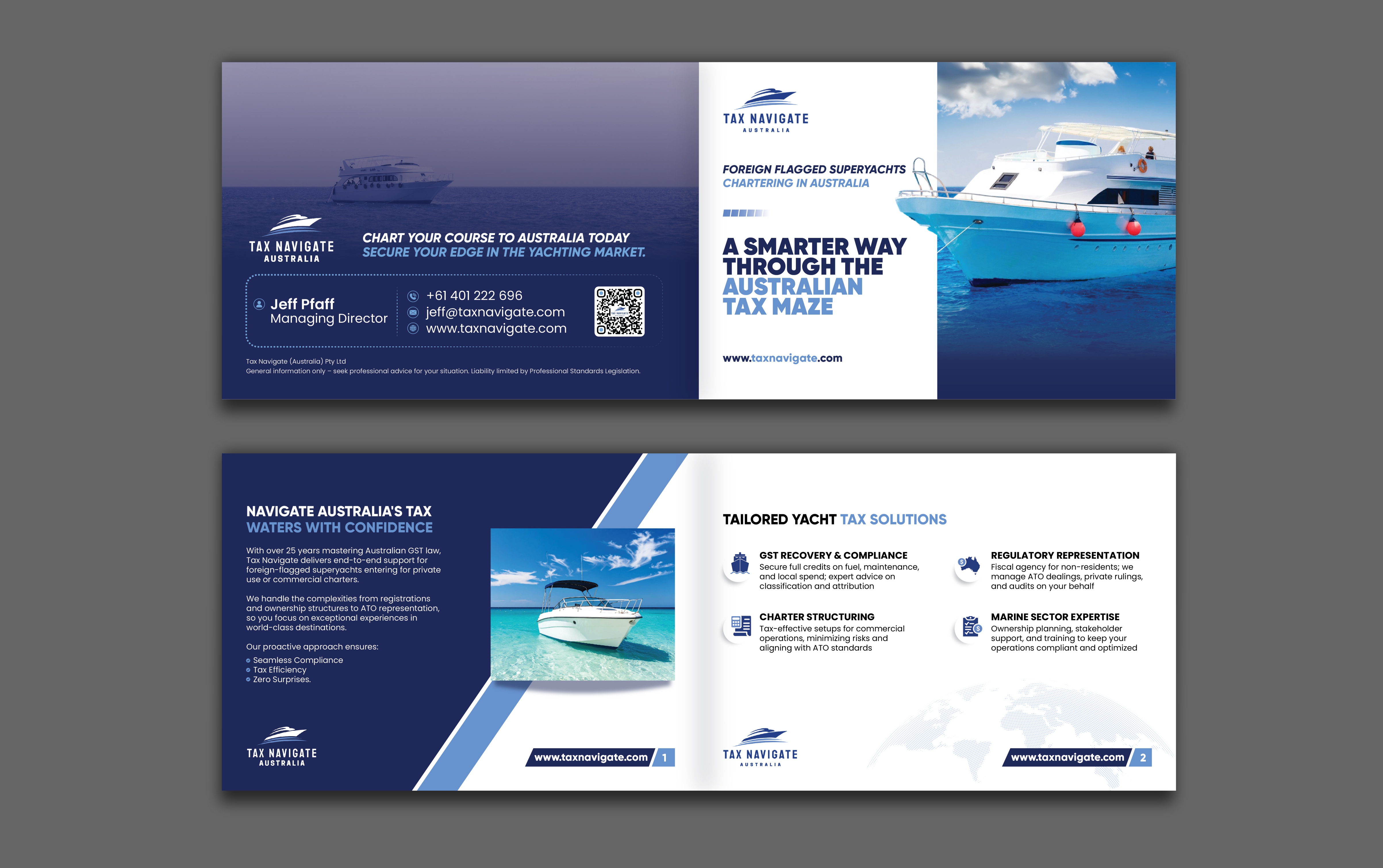Flyer Design by Nel. for Tax Navigate Australia | Design: #36485451