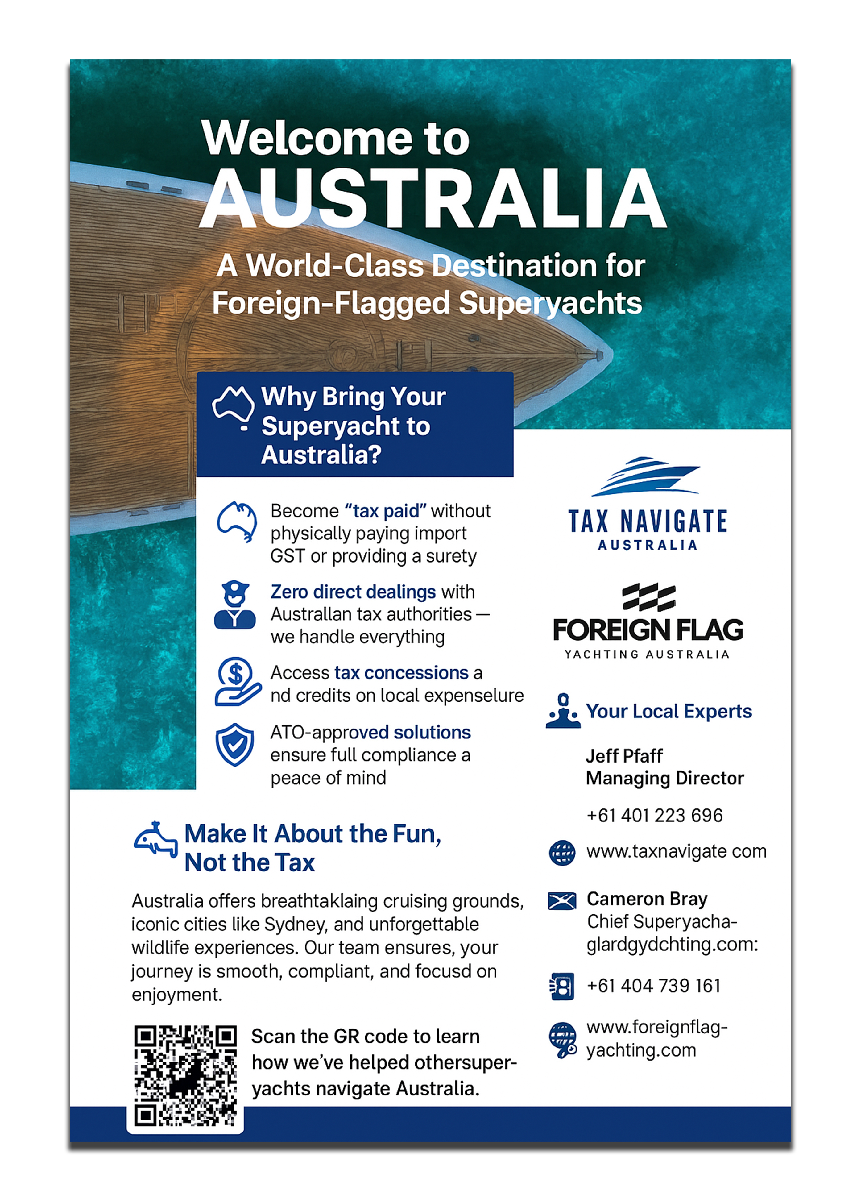 Diseño de Flyer por Arts&Letters para Tax Navigate Australia | Diseño #36482819
