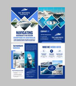 Flyer Design by Creations Box 2015 for Tax Navigate Australia | Design: #36486574