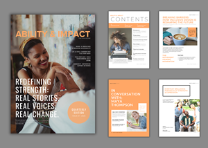 Magazine Design by Custom A