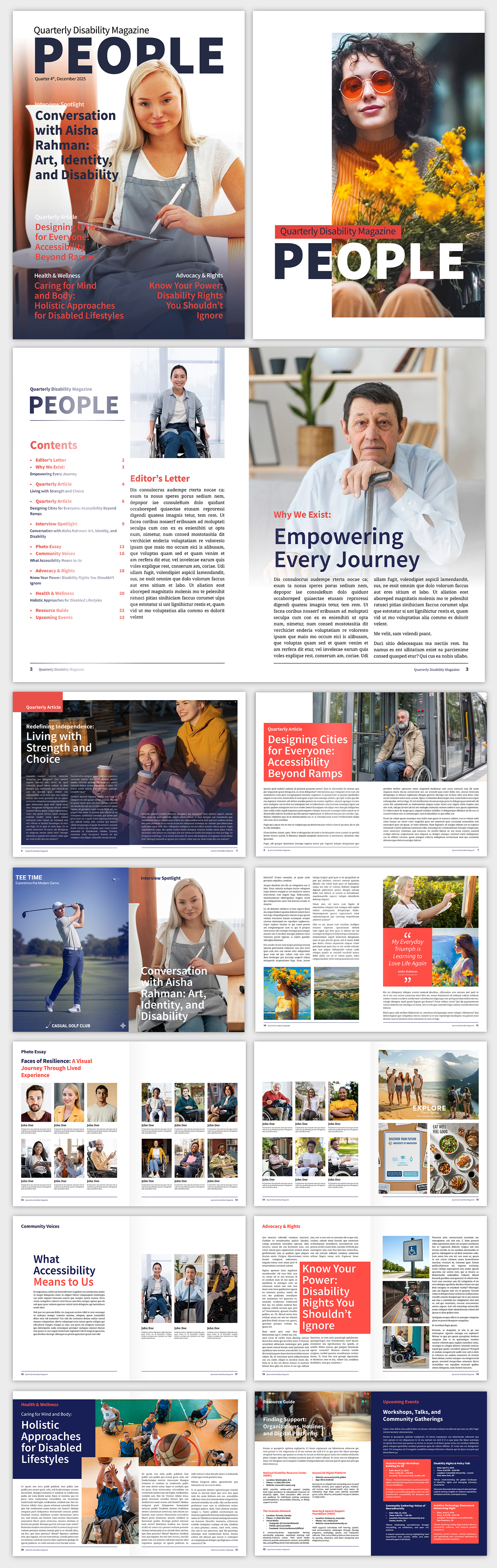 Magazine Design by Paradigma Vst for this project | Design #36525213