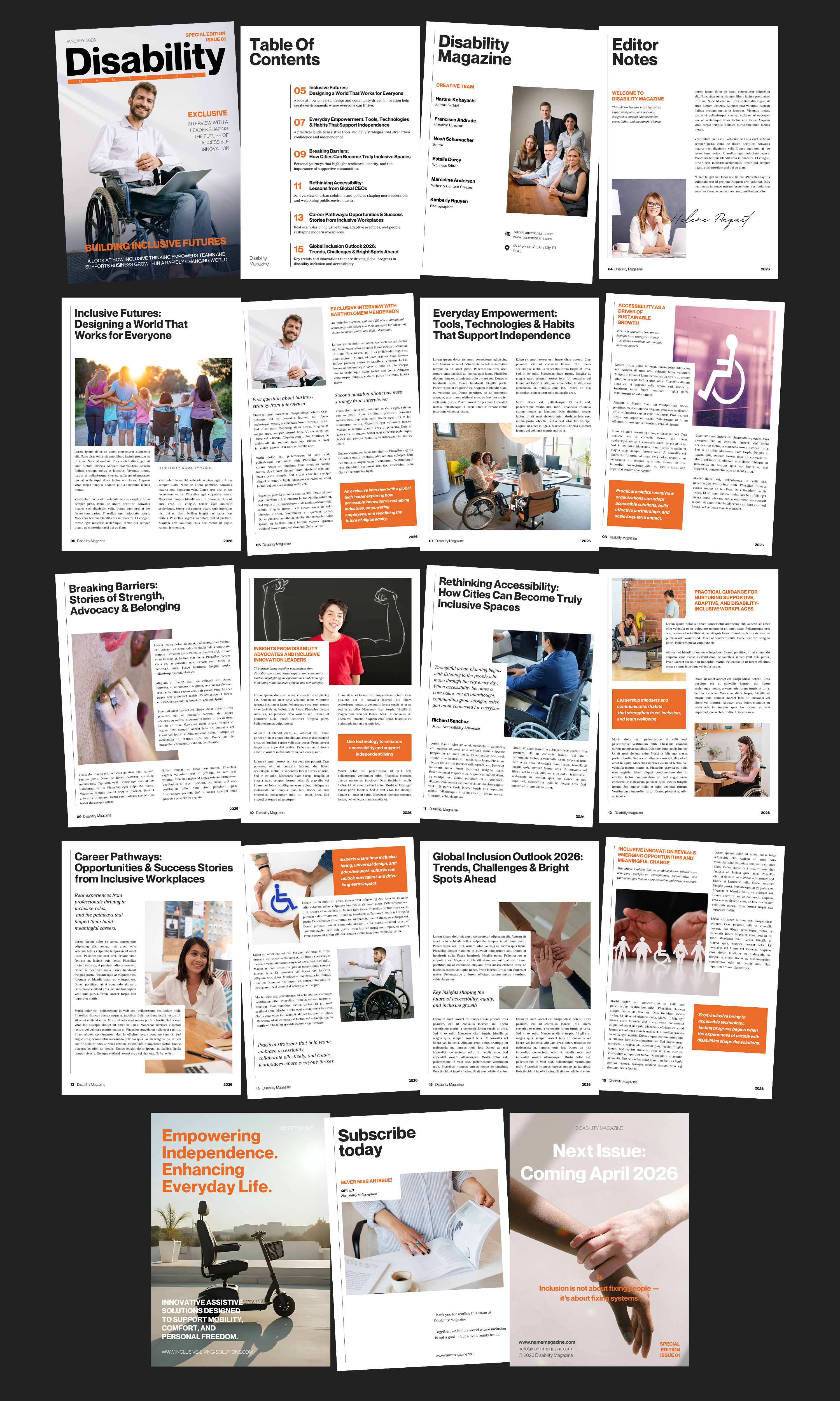 Magazine Design by svedesign for this project | Design #36508381