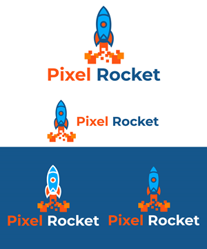 Logo Design by StudioD™ for Pixel Rocket | Design: #36483282
