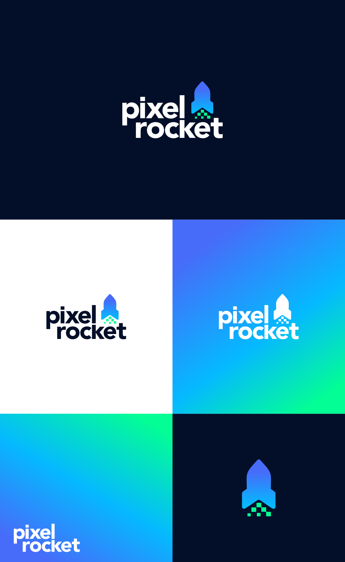 Logo Design by design.picnic for Pixel Rocket | Design #36484856