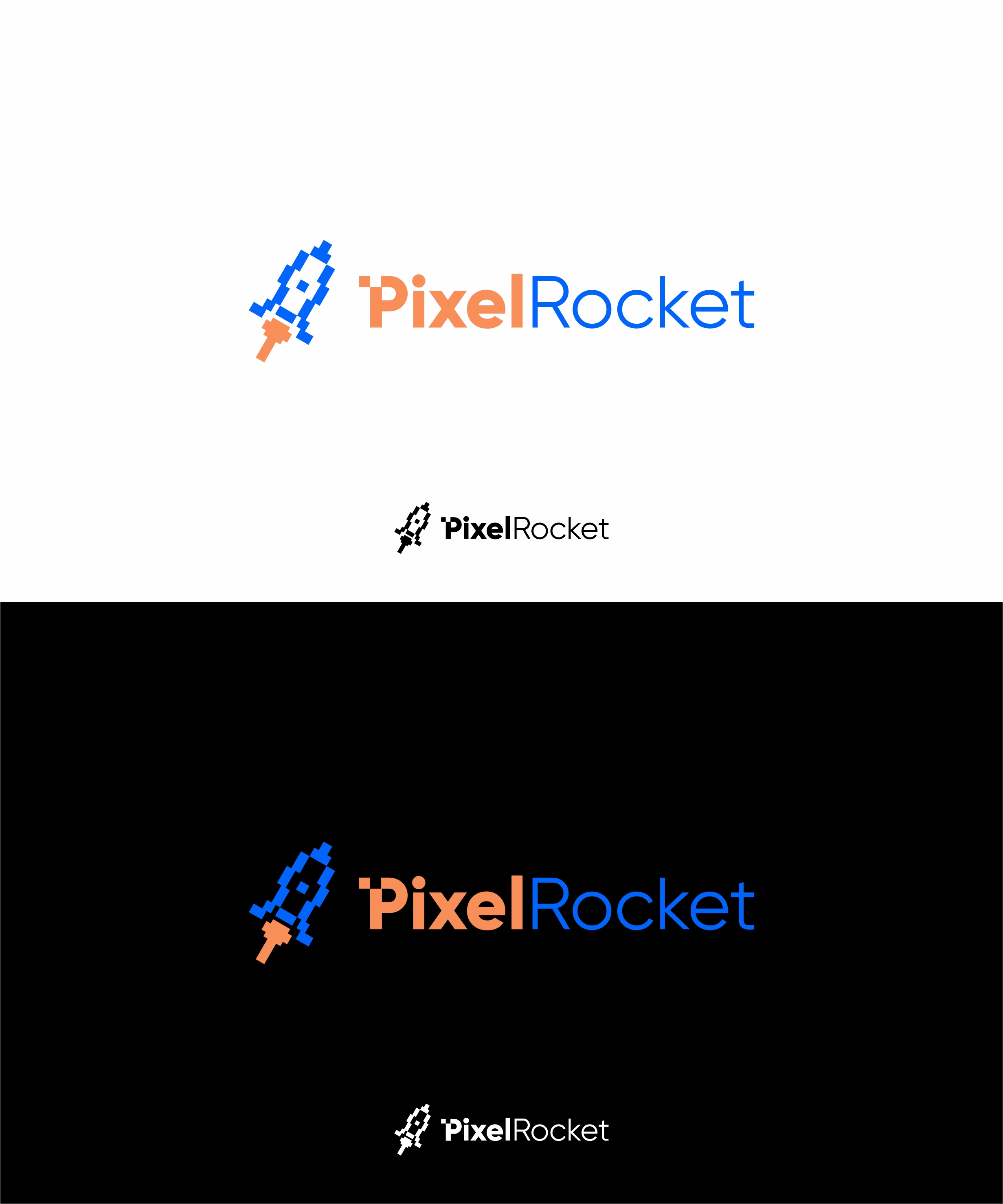 Logo Design by big daddy bojat for Pixel Rocket | Design #36496596