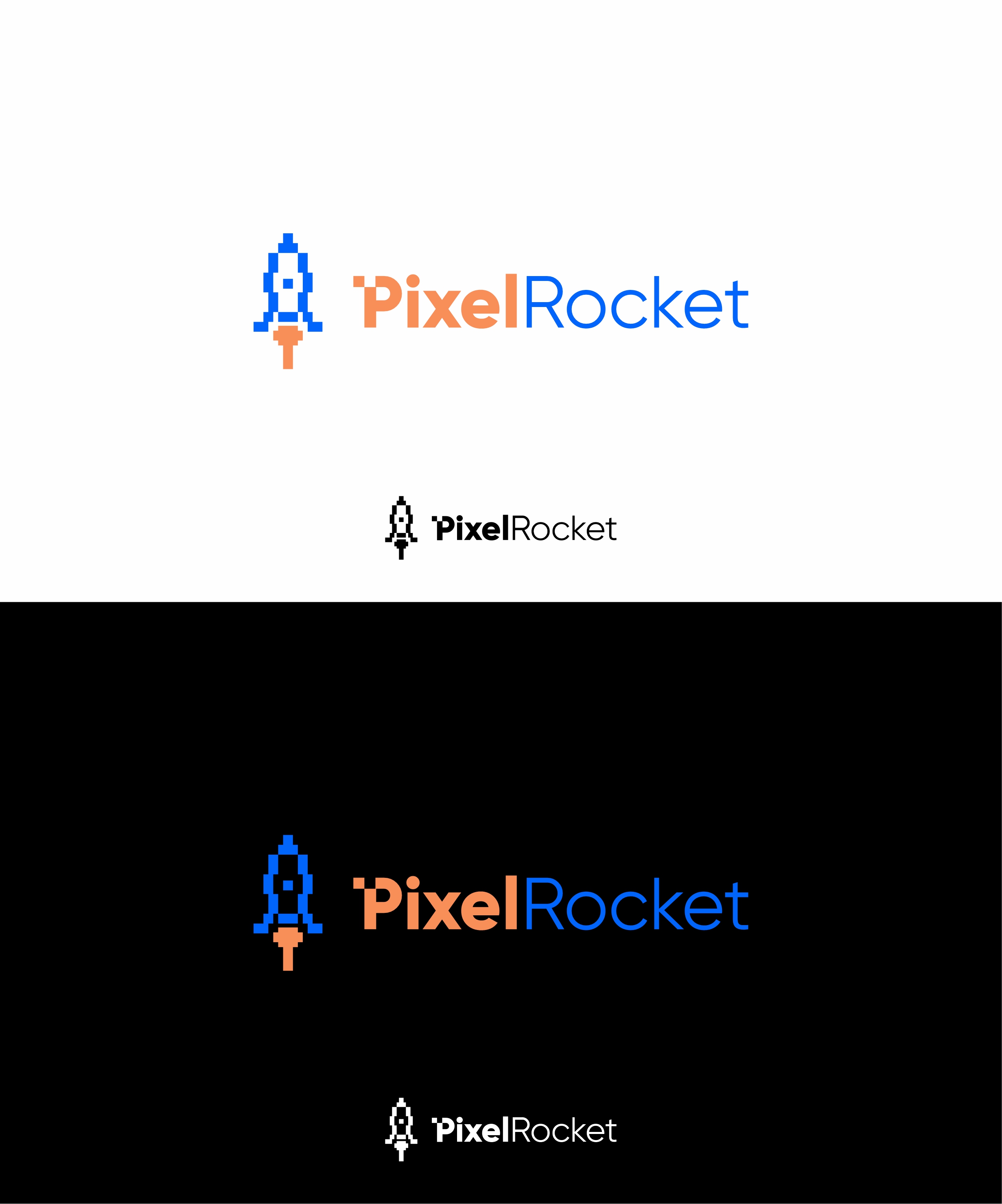 Logo Design by big daddy bojat for Pixel Rocket | Design #36496597