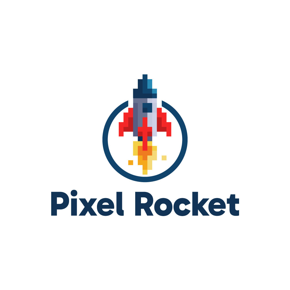 Logo Design by Franabanana for Pixel Rocket | Design #36489415