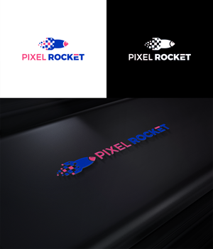 Logo Design by RA-bica for Pixel Rocket | Design: #36491550