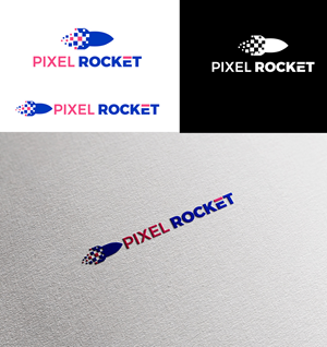 Logo Design by RA-bica for Pixel Rocket | Design: #36494670