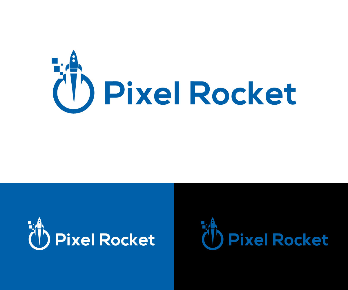 Logo-Design von RaKu 2 für Pixel Rocket | Design #36490975