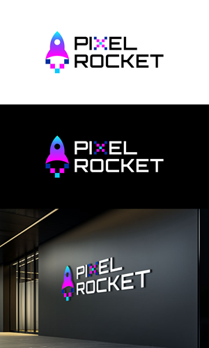 Logo Design by loveqis for Pixel Rocket | Design: #36487430