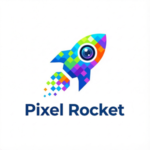 Logo-Design von Creative Design@ für Pixel Rocket | Design: #36490771