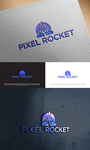 Logo-Design von Ahsan Designs für Pixel Rocket | Design: #36483397