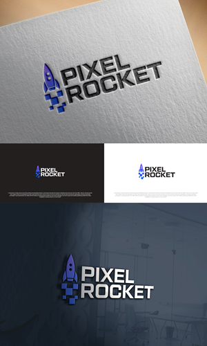 Logo-Design von Ahsan Designs für Pixel Rocket | Design: #36483398