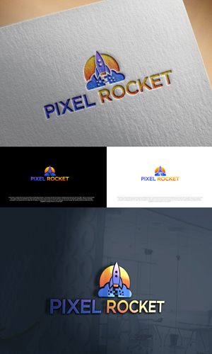 Logo Design by Ahsan Designs for Pixel Rocket | Design: #36483798