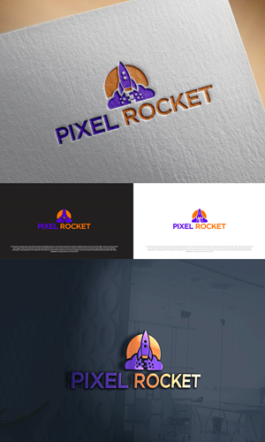 Logo Design by Ahsan Designs for Pixel Rocket | Design: #36485319