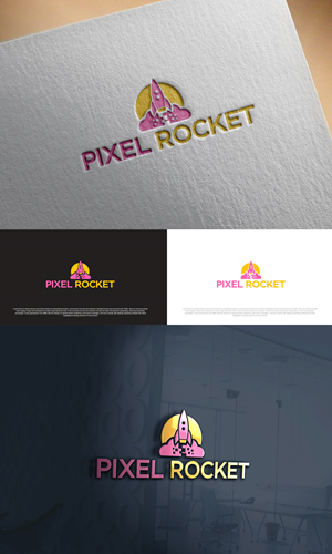Logo Design by Ahsan Designs for Pixel Rocket | Design: #36492047