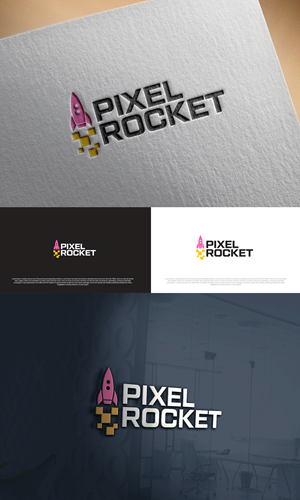Logo Design by Ahsan Designs for Pixel Rocket | Design: #36492048