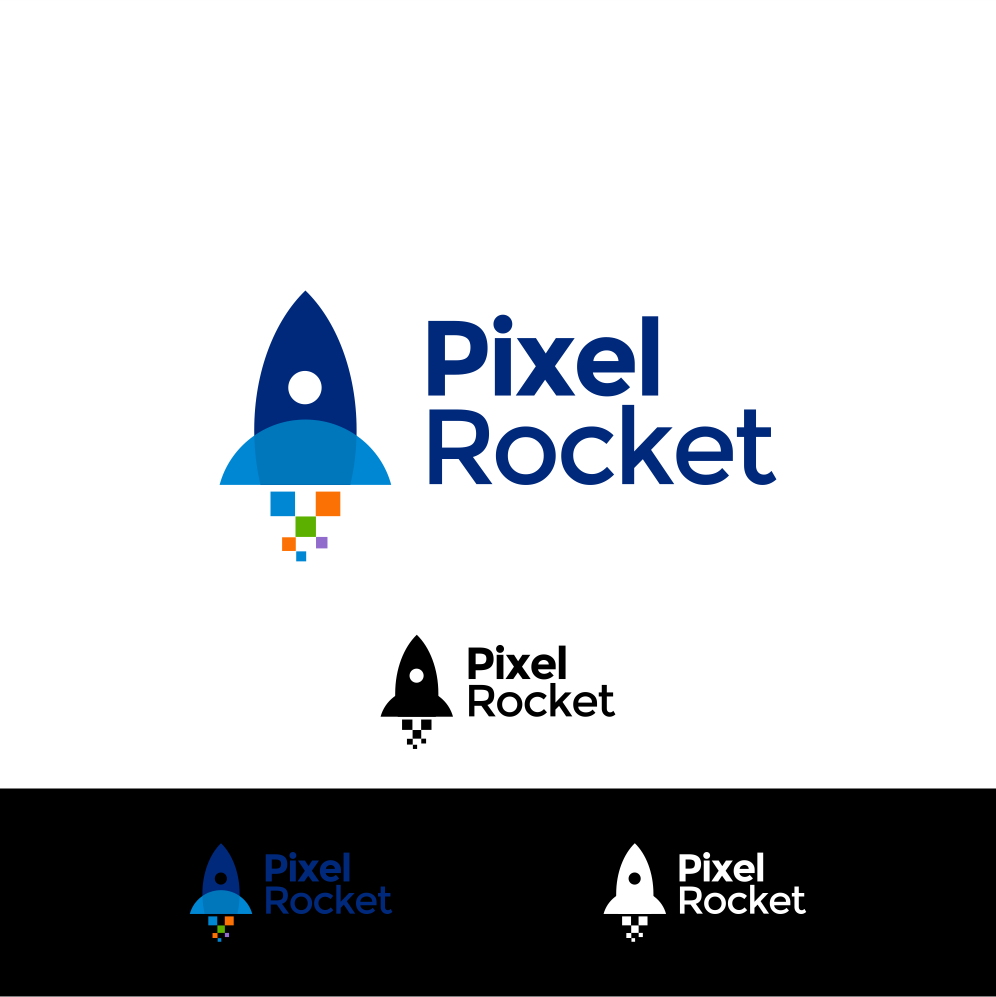 Logo Design by Sigeto for Pixel Rocket | Design #36487249