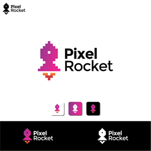 Logo-Design von Sigeto für Pixel Rocket | Design: #36493650