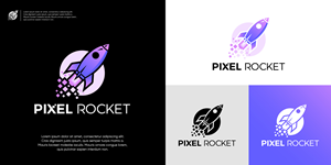 Logo Design by Alf Mozara for Pixel Rocket | Design: #36485481