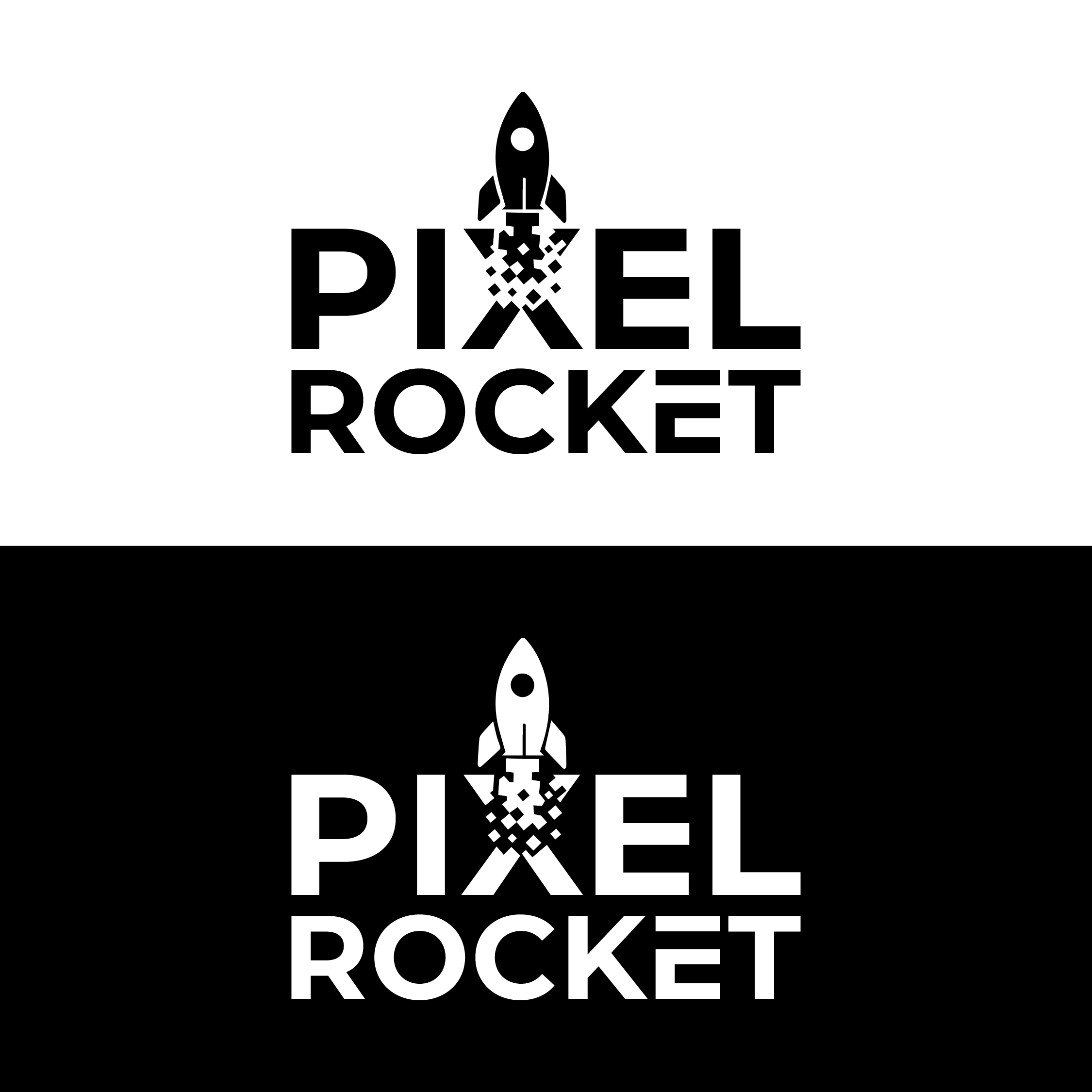 Logo Design by BANI GD for Pixel Rocket | Design #36488035
