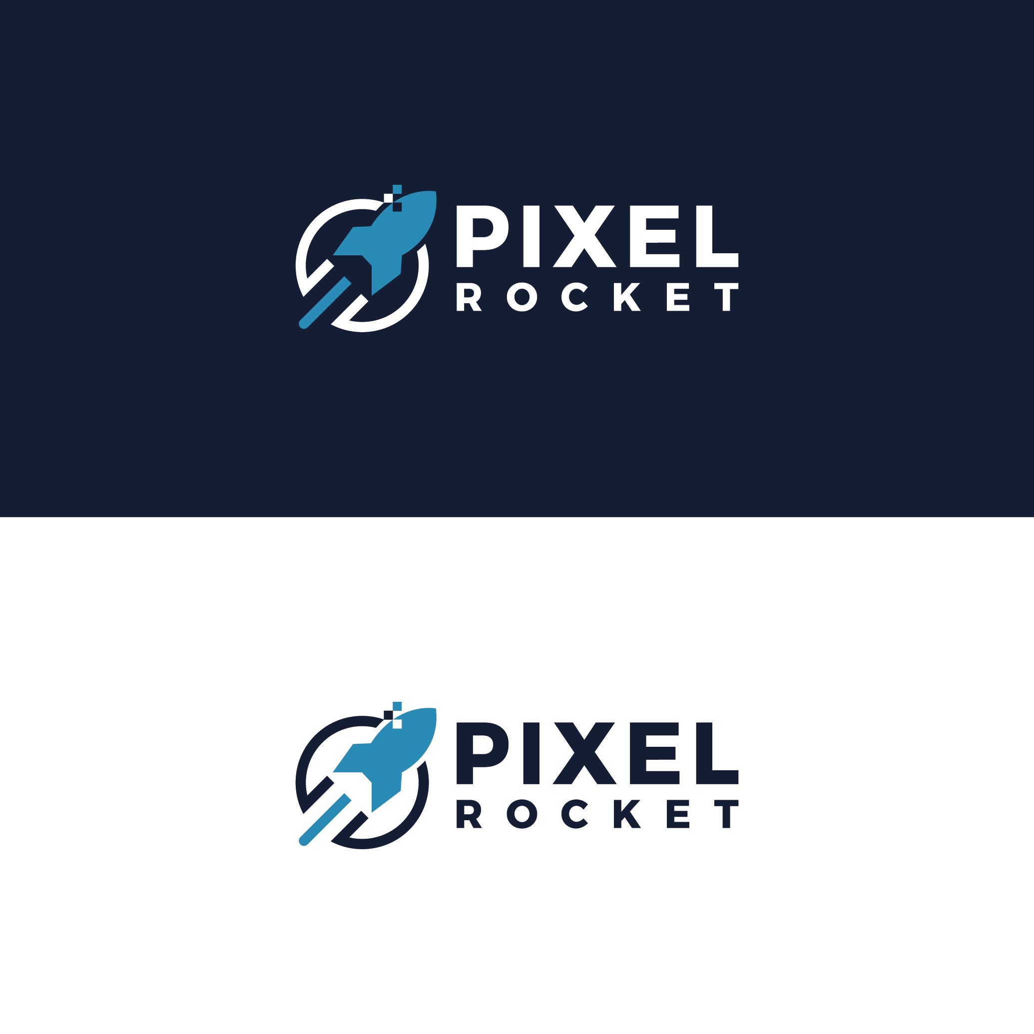 Logo-Design von @fatim_designs für Pixel Rocket | Design #36488593