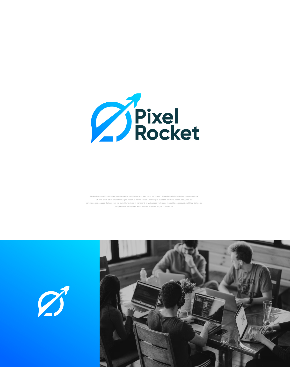 Logo Design by apik. for Pixel Rocket | Design #36494562