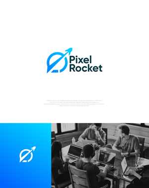Logo Design by apik. for Pixel Rocket | Design: #36494562