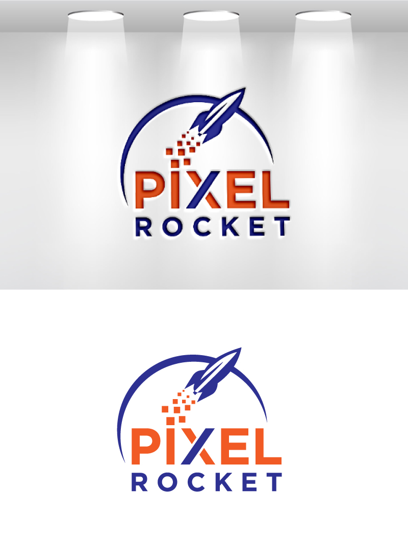 Logo Design by VisionCraft™ for Pixel Rocket | Design #36483662