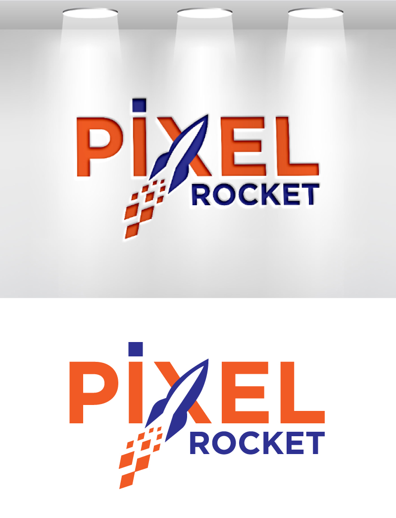 Logo Design by VisionCraft™ for Pixel Rocket | Design #36483663