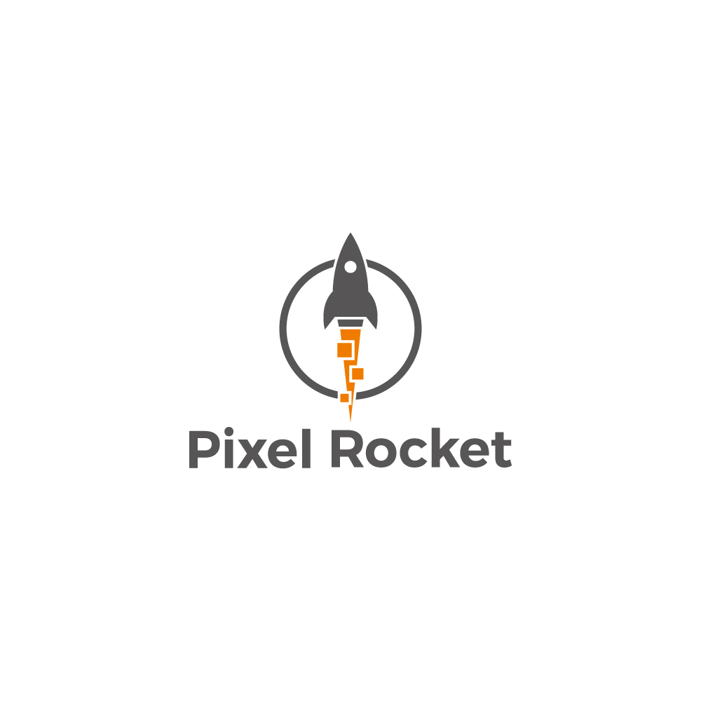 Logo Design by FishDesigns for Pixel Rocket | Design #36496483