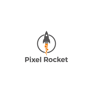 Logo Design by FishDesigns for Pixel Rocket | Design: #36496483